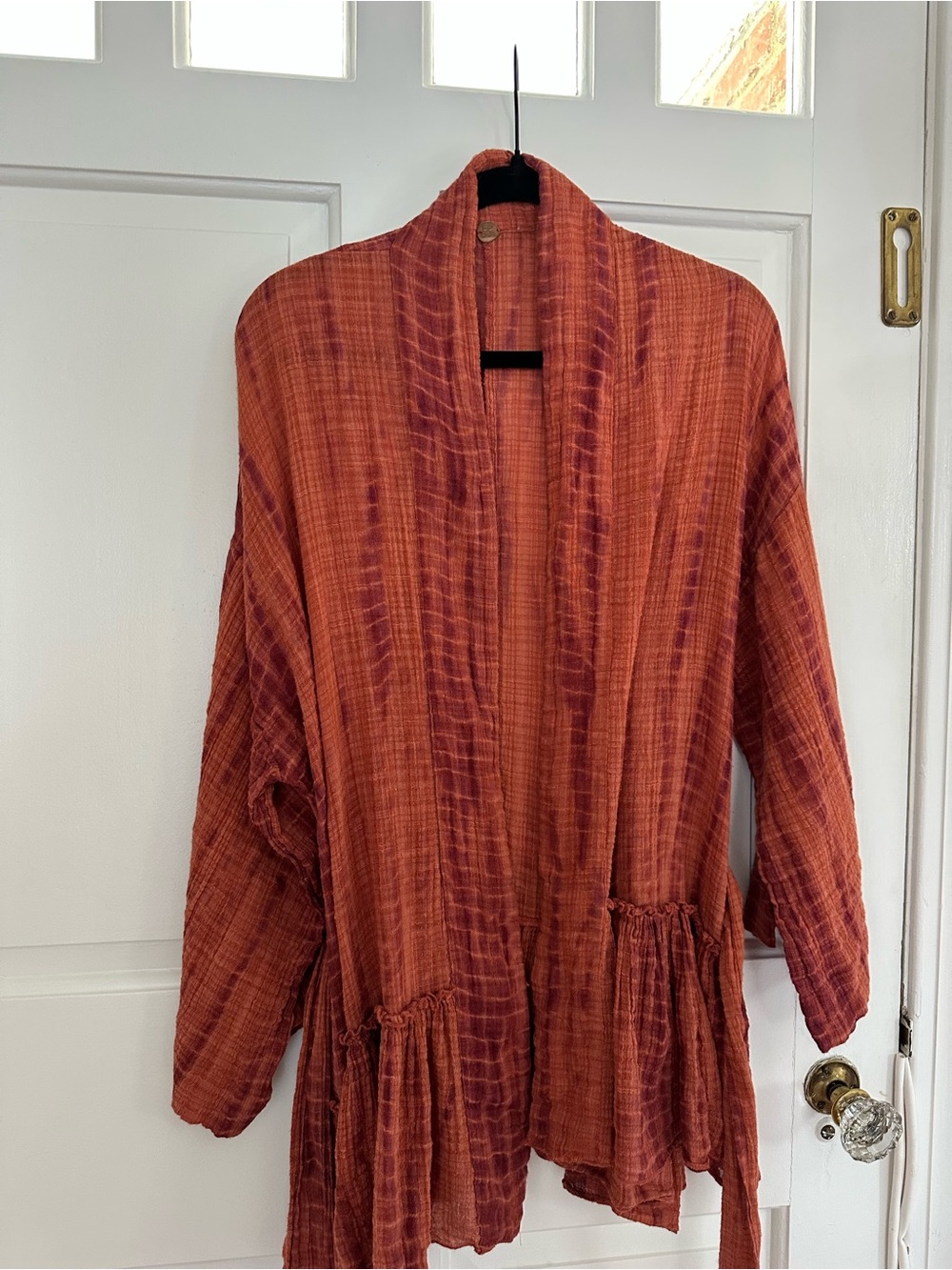 Free People Sashi Tie Dye Kimono, Small - Picture 4 of 10